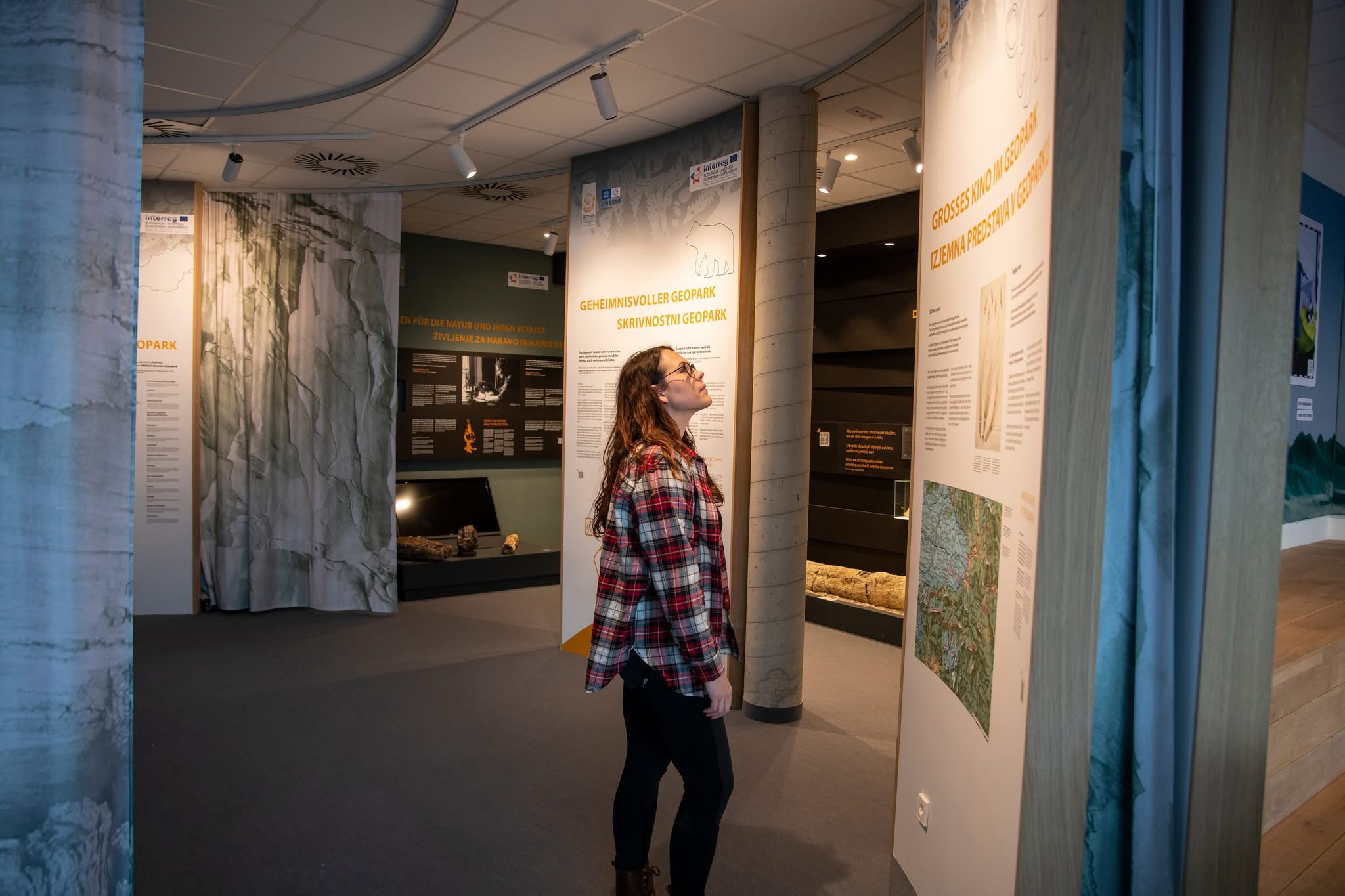 Geopark exhibition panels